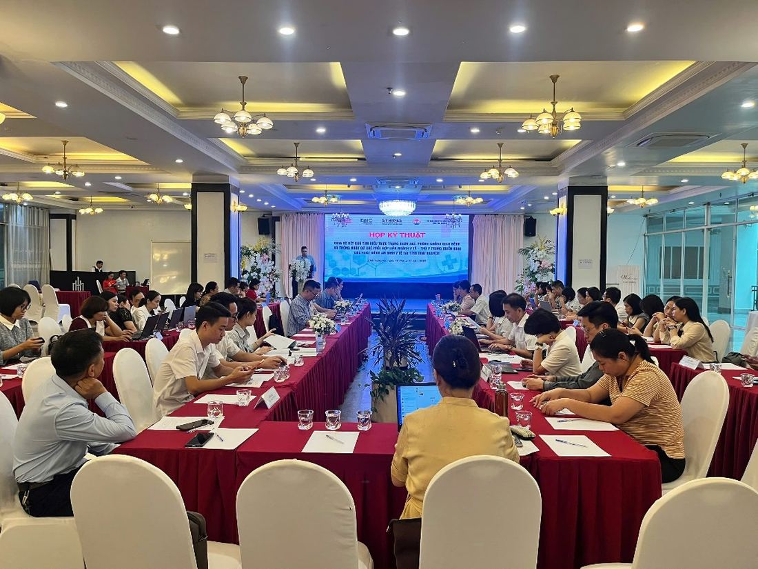 Các đại biểu tham dự Cuộc họp kỹ thuật